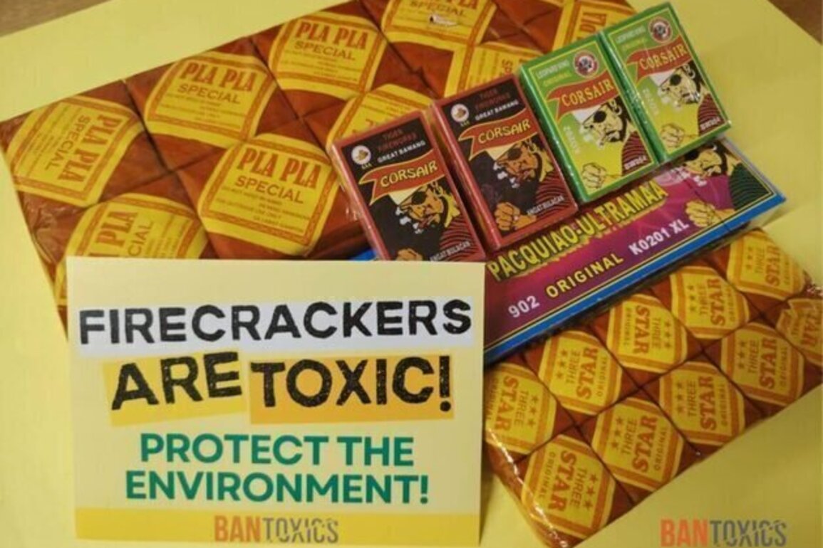 BAN Toxics Appeals to PNP and Regulatory Agencies to Intensify Action Against Illegal Firecrackers and Prevent Injuries to People and Animals