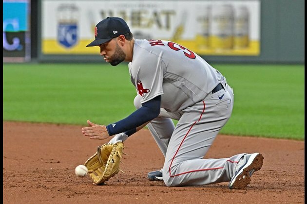 Red Sox's Eric Hosmer is back in familiar surroundings in K.C.