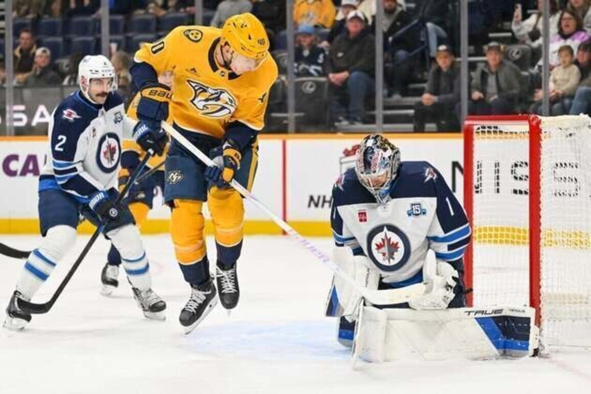 Jets aim to continue roll, finish season sweep of Predators