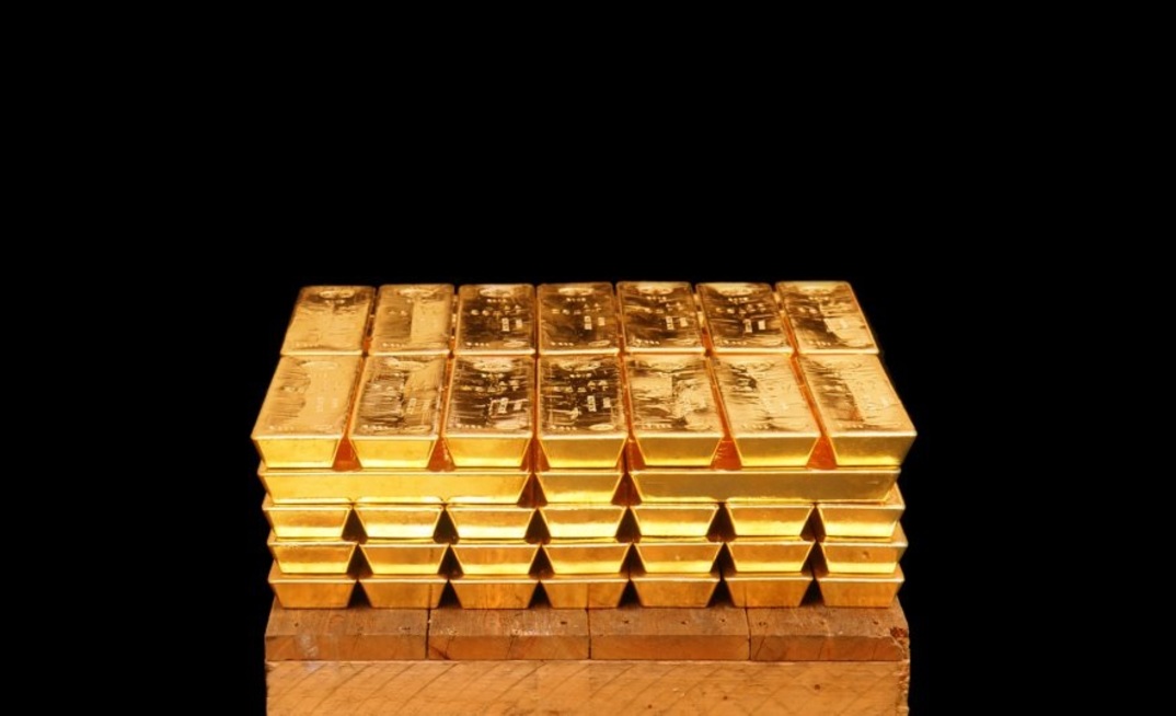 Barras de ouro