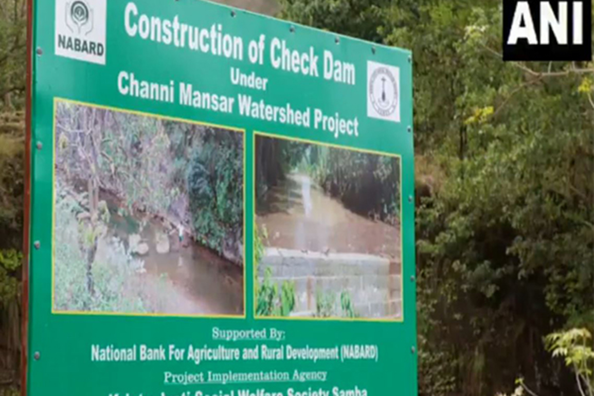 NABARD-funded check dam transforms Channi-Mansar Panchayat; revives agriculture in Udhampur