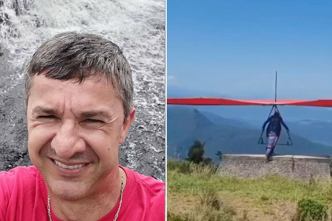 Grandfather plunges 656ft to his death in horrifying hang gliding accident