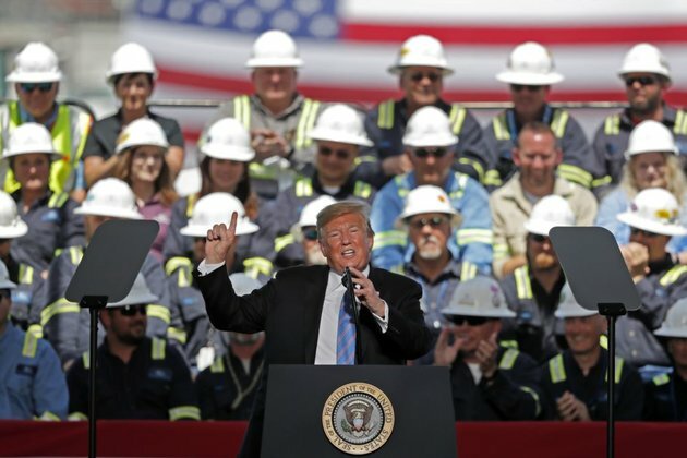 Trump Pushes &#039;America First Energy Policy&#039; on Louisiana Trip