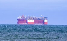 The Northern  Endeavour, moored off the Danish coast