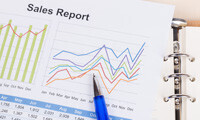 Building product sales down in April but sales per day reach new high.