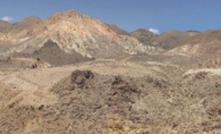 Overlooking the Isabella Pearl project in Mineral County, Nevada