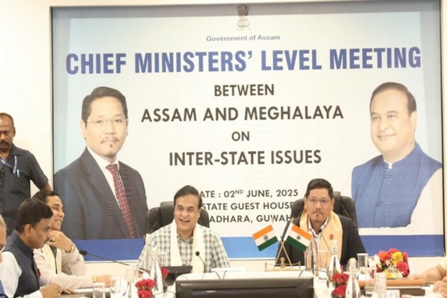 Assam and Meghalaya governments agree to install boundary pillars in five locations by August 15