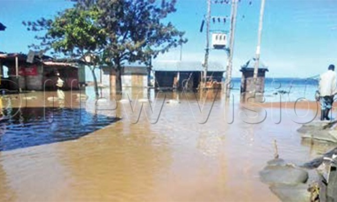 Rising Lake Victoria waters displace hundreds of families Rising Lake Victoria waters displace hundreds of families