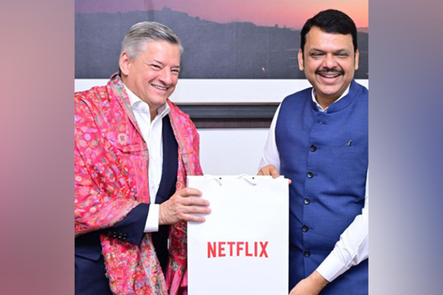 "Had a fruitful meeting": Maharashtra CM Devendra Fadnavis meets Netflix's co-CEO Ted Sarandos