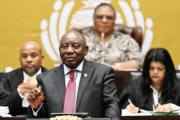 SOUTH AFRICA-CAPE TOWN-PRESIDENT-NATIONAL ASSEMBLY-QUESTIONS