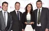 Travis Perkins scoops award for supporting Breast Cancer Campaign