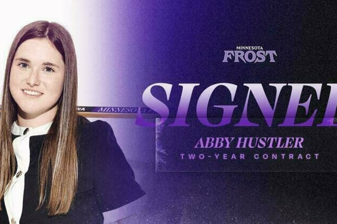 Frost sign 2nd-round pick Abby Hustler