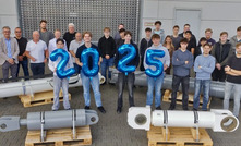 Montanhydraulik interns and some of the company's hydraulic products