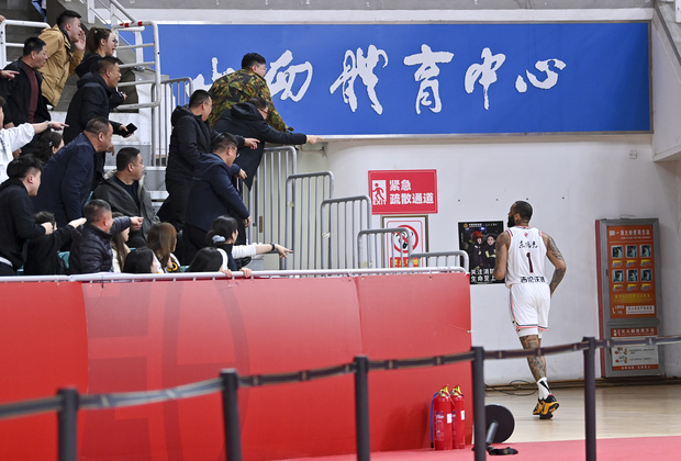 (SP)CHINA-TAIYUAN-BASKETBALL-CBA LEAGUE-GUANGDONG VS SHANXI (CN)