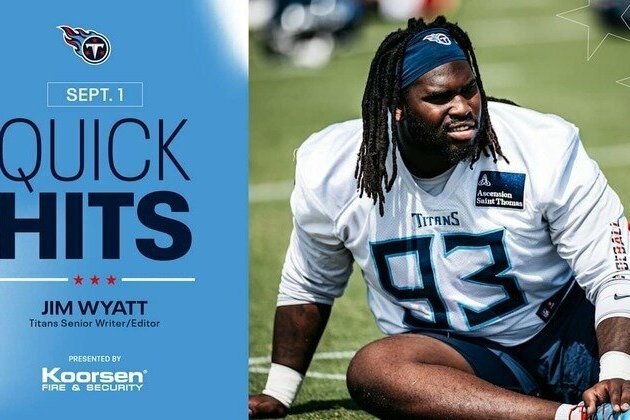 Quick Hits on the Titans After Monday's Practice