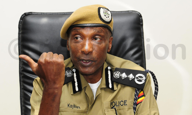 Kayihura cautions Police officers against greed Kayihura cautions Police officers against greed