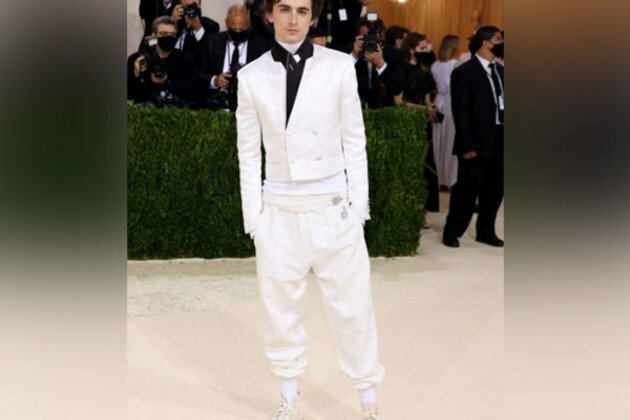 Timothee Chalamet makes his Met Gala debut