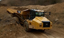 The new Cat 745 articulated truck 