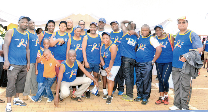 iberty staff members during the cancer run last year iberty is a subsidiary of outh fricas iberty oldings imited