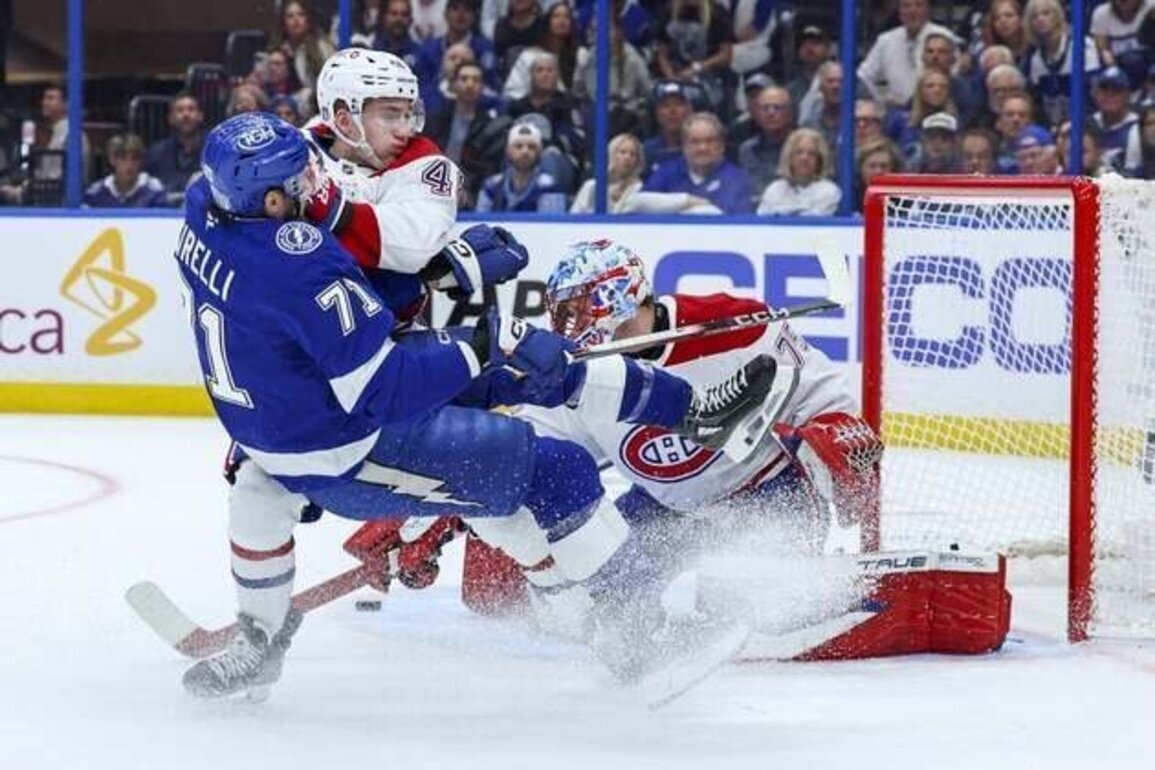 Alexandre Texier lifts Canadiens to 3-2 series lead over Lightning