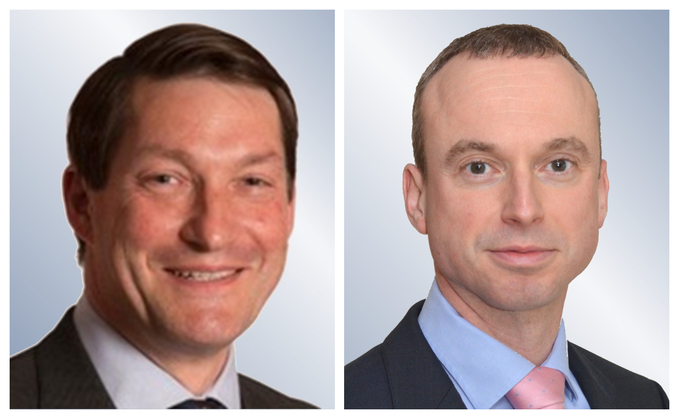 Argyll Covenant's Paul Galpin and Richard Hall Argyll Covenant's Paul Galpin and Richard Hall