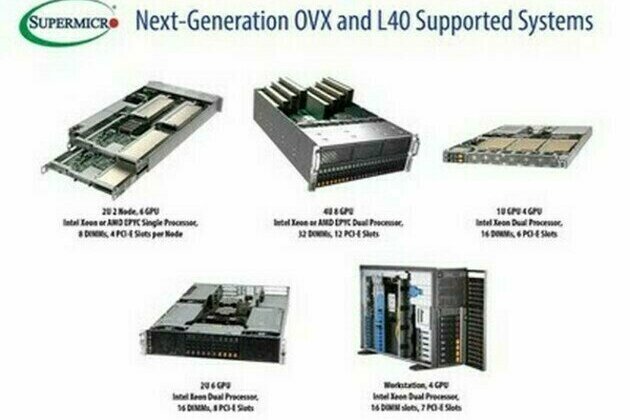 Supermicro delivers second-generation NVIDIA OVX computing system for 3D collaboration, Metaverse, and Digital Twin Simulation, Powered by the new NVIDIA L40 GPU