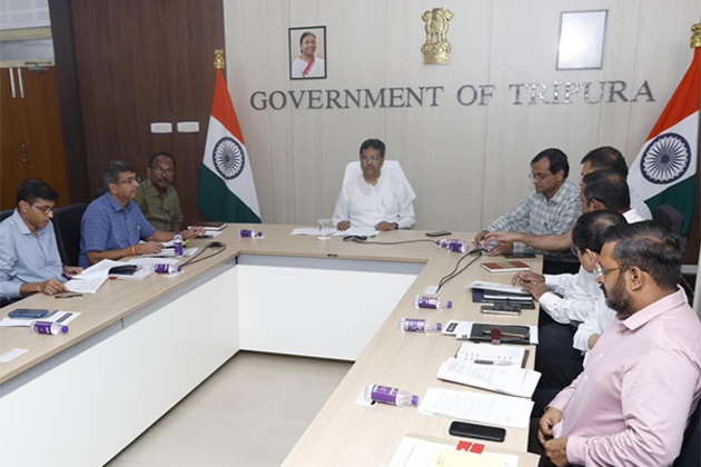 Tripura CM Manik Saha stresses scientific drainage to tackle monsoon waterlogging