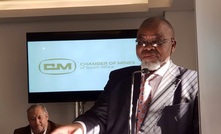 Minister of Mineral Resources Gwede speaking at Minerals Council South Africa's AGM