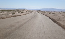 The final result after dust-control treatment, stabilisation and compaction process on a high-use haul road