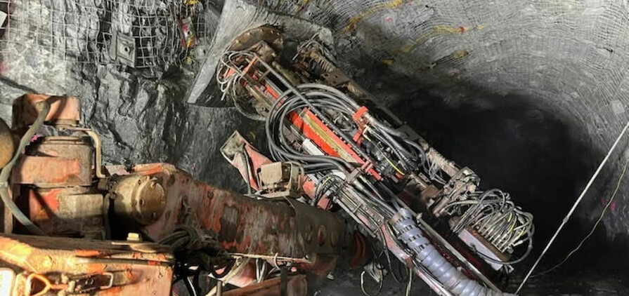 Drilling of the first production stope at Plutonic East