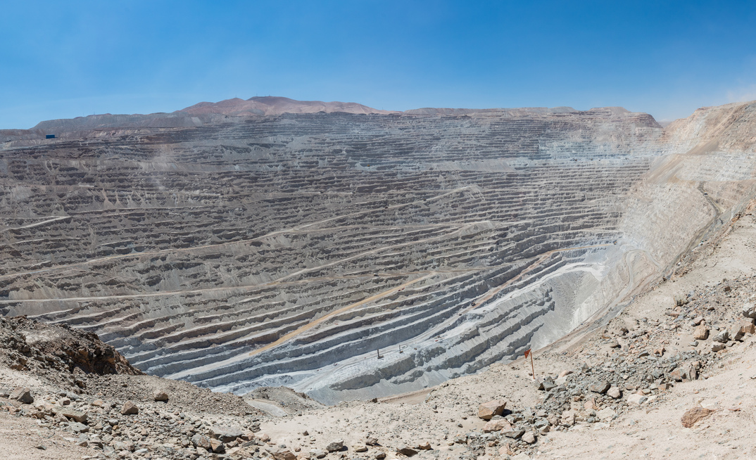  Chuquicamata is the world's largest open-pit copper mine