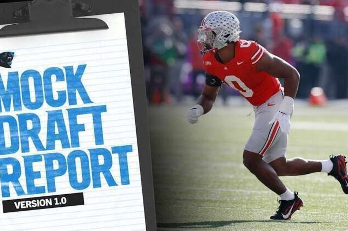 Carolina Panthers 2026 Mock Draft Report, version 1.0
