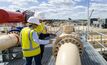 First gas for Santos' GLNG pipeline