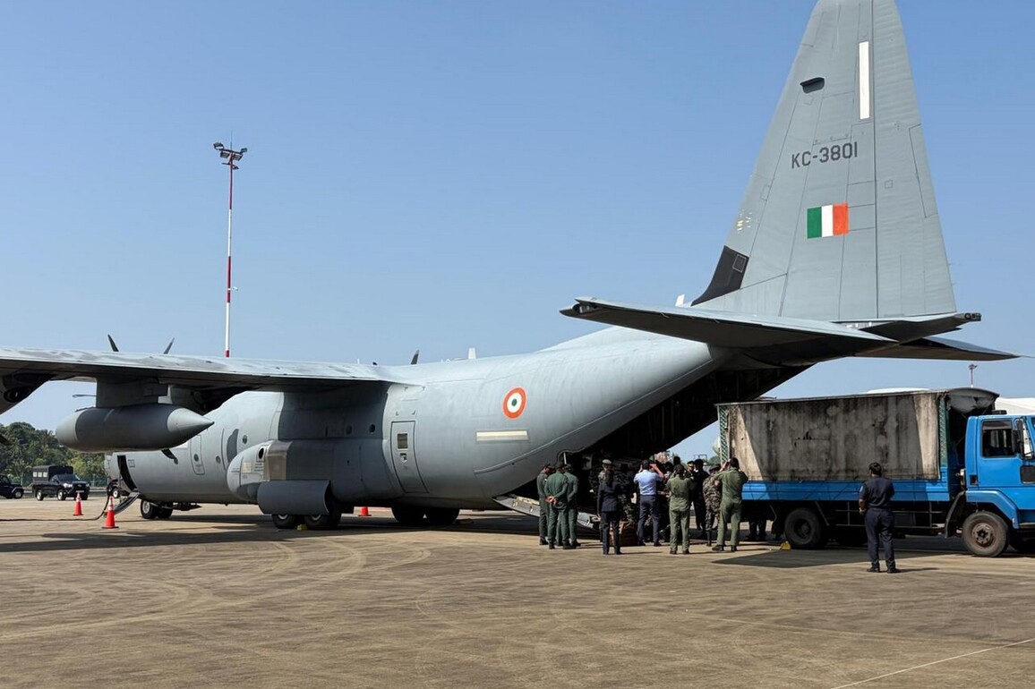 Operation Sagar Bandhu: IAF C-130J lands in Colombo as India amps up rescue and relief operations