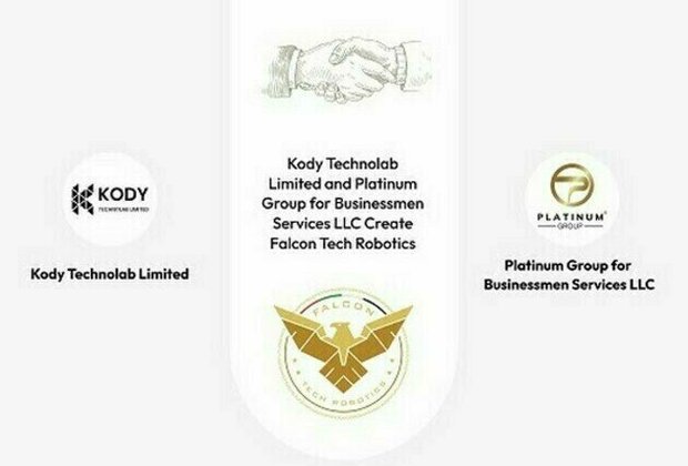 Kody Technolab Limited Forms a Joint Venture in Abu Dhabi with Platinum Group to Manufacture Robotic Solutions