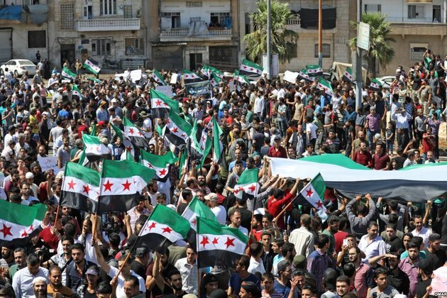 Russian, Syrian Aircraft Pound Opposition-Controlled Idlib Province