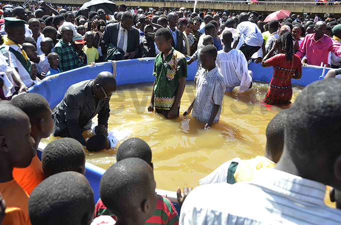 ver 1300 new converts were baptised hoto by awrence itatta