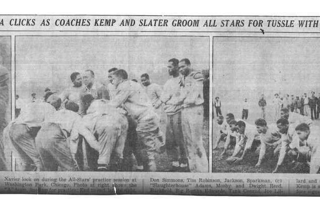 Bears hosted Black All-Stars in historic game at Soldier Field