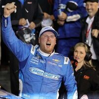 Austin Hill holds the line at Daytona in NASCAR O'Reilly Series opener