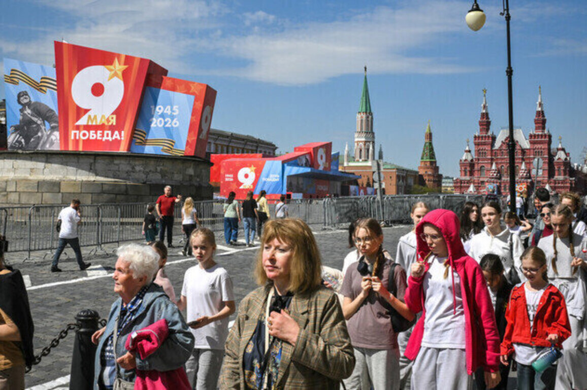 Victory Day parade on Red Square 