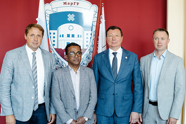 Educational Cooperation Enhanced as Indian Minister Visits Mari State University