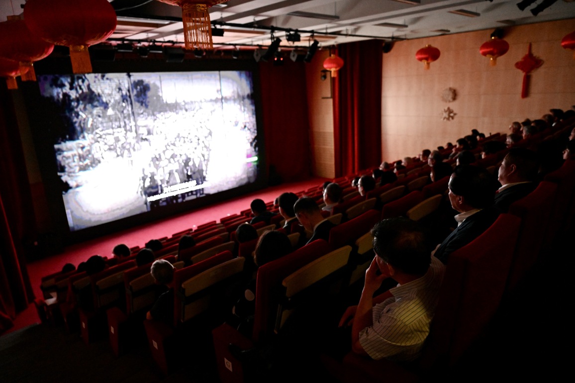 BELGIUM-BRUSSELS-CHINA-WWII-VICTORY-PHOTO EXHIBITION-FILM WEEK