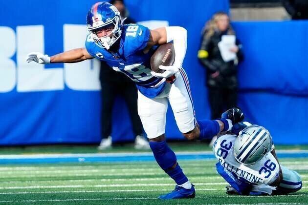 Giants WR Darius Slayton (core surgery) to miss offseason program