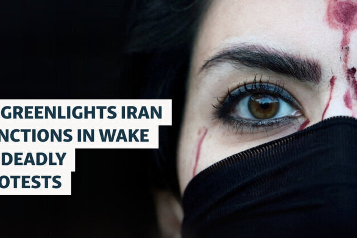 EU Greenlights Iran Sanctions In Wake Of Deadly Protests