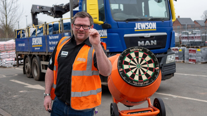 Jewson joins forces with darts player James Wade 