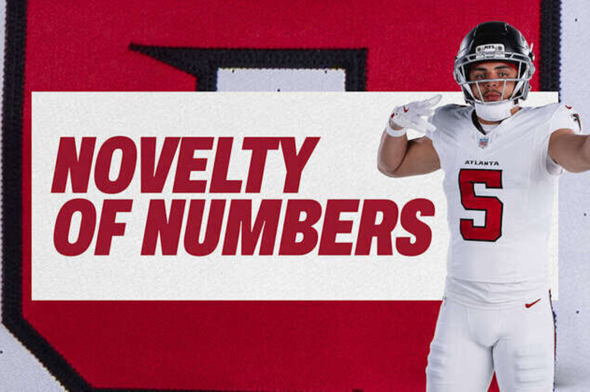 The Novelty of Numbers: Falcons introduce brand new number set