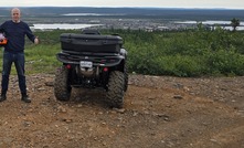 Cyclone Metals CEO and MD Paul Berend at Iron Bear in Canada