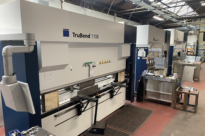 Pland Stainless unveils third press brake machine