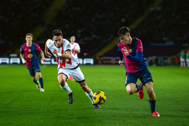 (SP)SPAIN-BARCELONA-FOOTBALL-LALIGA-BARCELONA VS RAYO VALLECANO