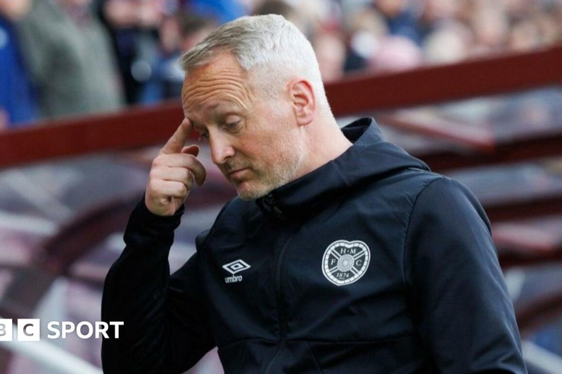 Neil Critchley sacked as Hearts boss just six months after appointment